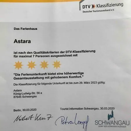 Prázdninový dům Astara - Dein Traum-ferienhaus In Schwangau